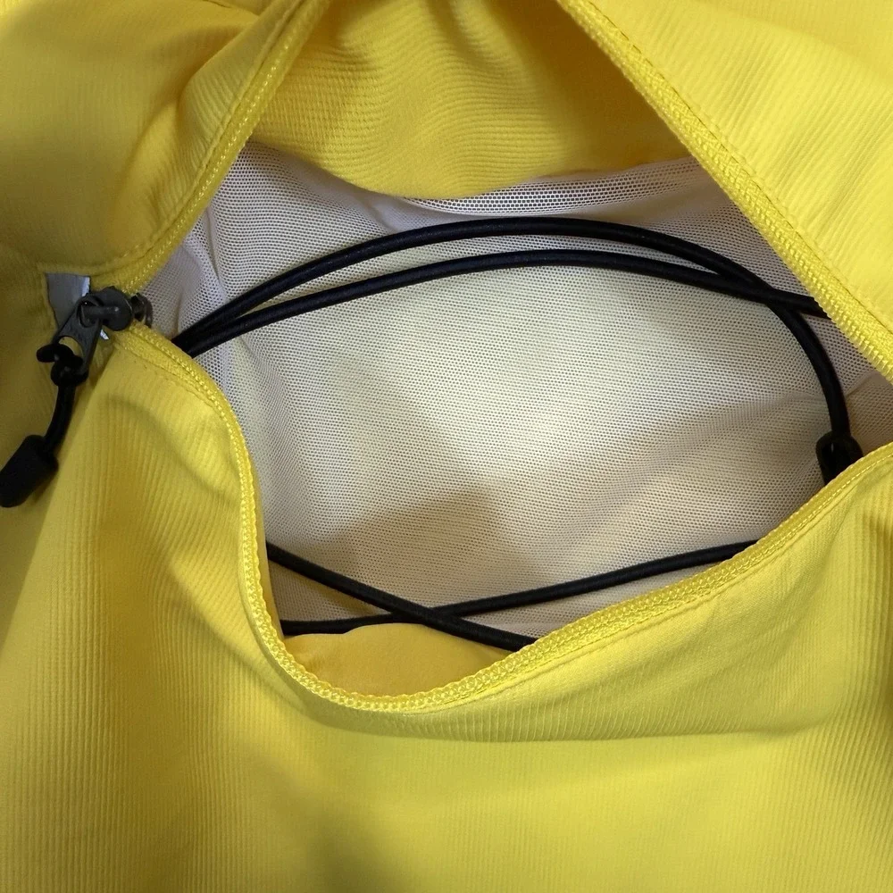 Vintage Nike Jacket Men's XL Yellow 1/4 Zip Pullover Windbreaker‎ Golf